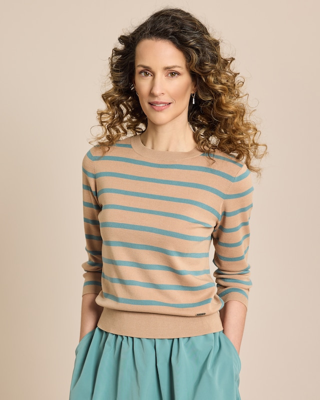 Merino Pullover 7/8 Arm