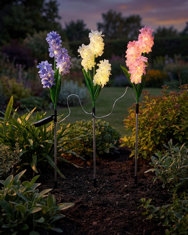 Solar-Hyazinthen, 3er-Set