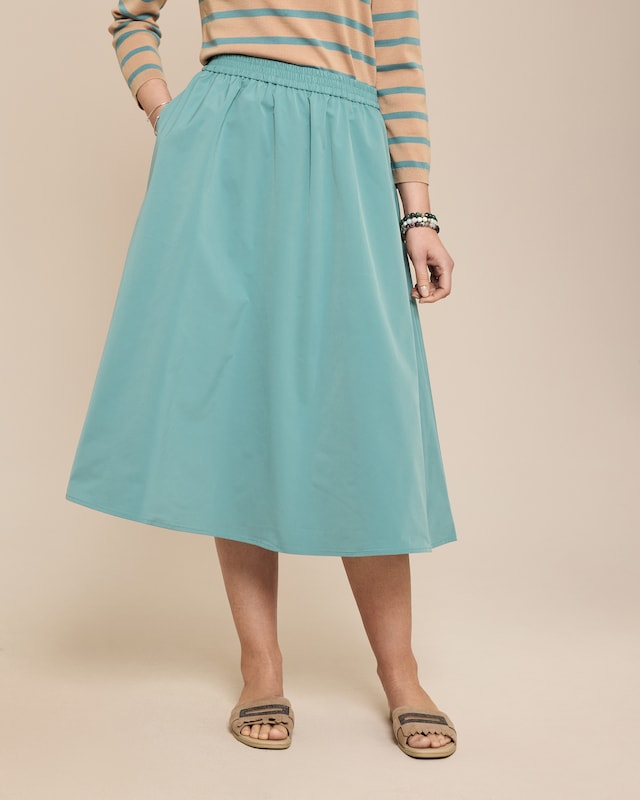 Taftrock elastischer Bund