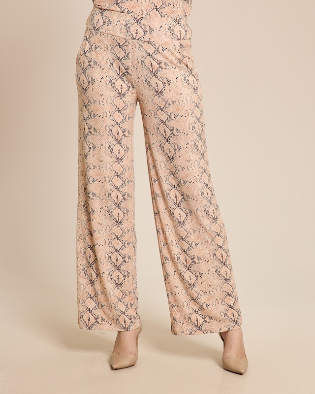 Women Deluxe Hose mit Snake Print