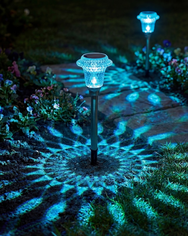 2 Solar Wegeleuchten "Glamour"