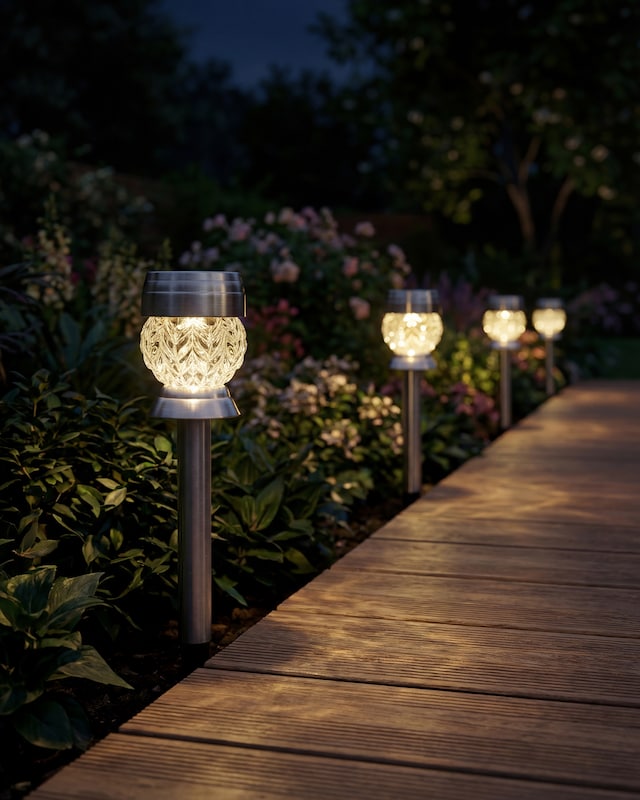 4 Solarleuchten "Classic"