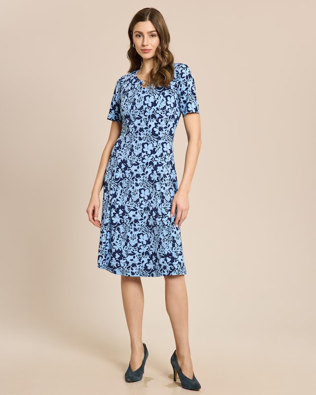Kleid mit Blumendruck