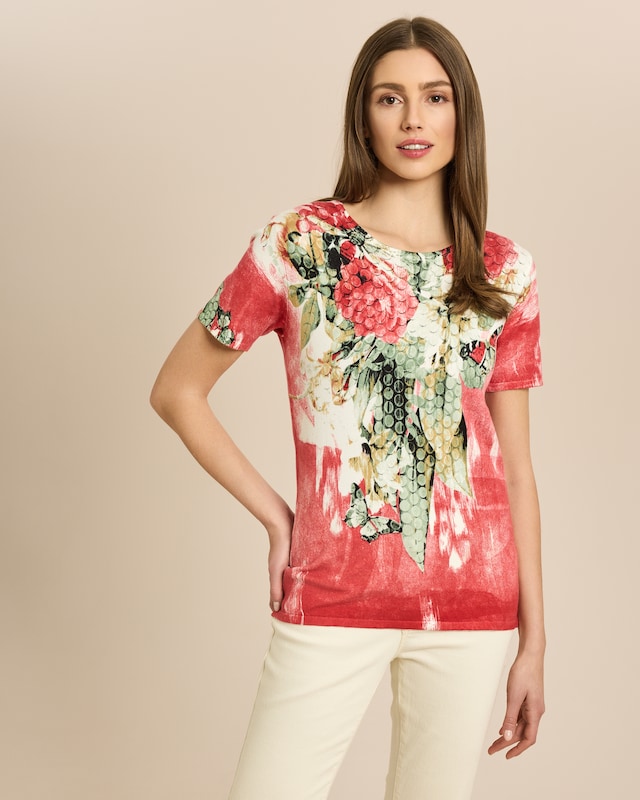 Pullover mit Paillettenoptik