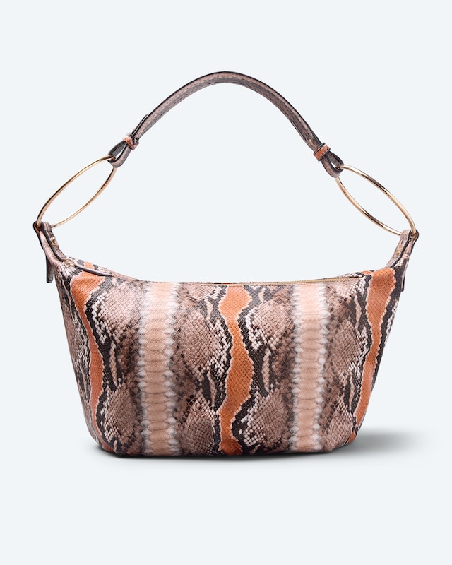 Schlangentasche mit Ringen