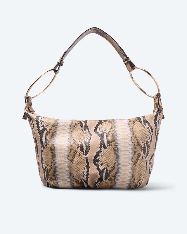 Schlangentasche mit Ringen