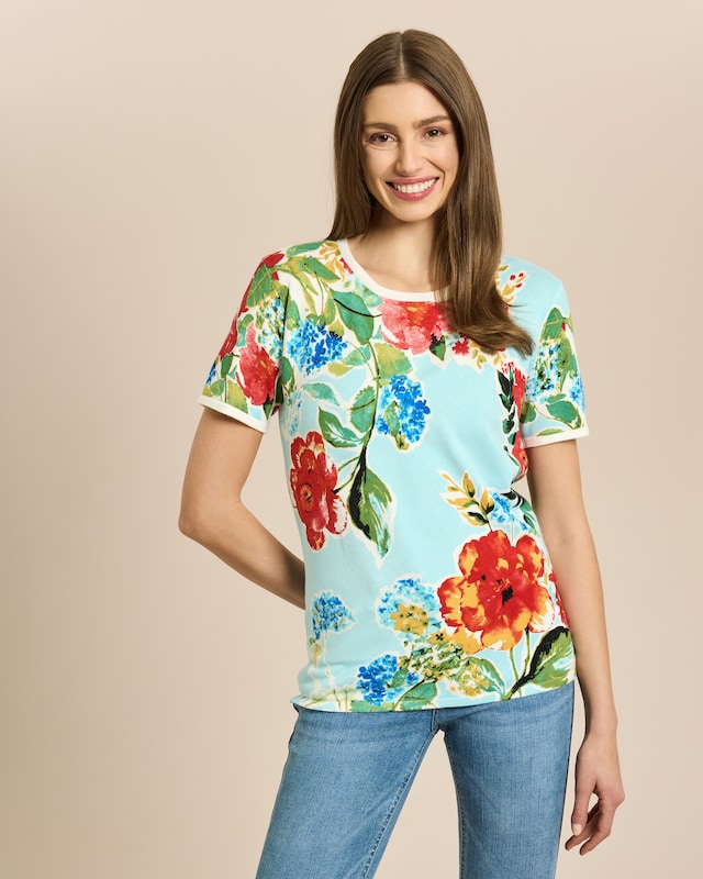 Pullover floraler Print