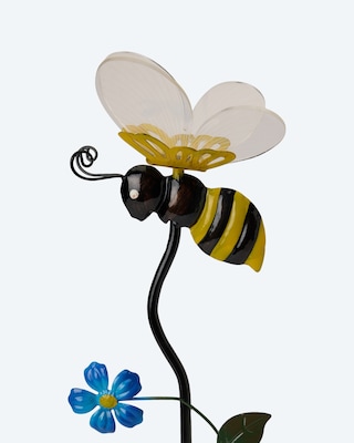 Produktabbildung 4 für LED-Solar-Gartenstecker "Plexiglas Biene"