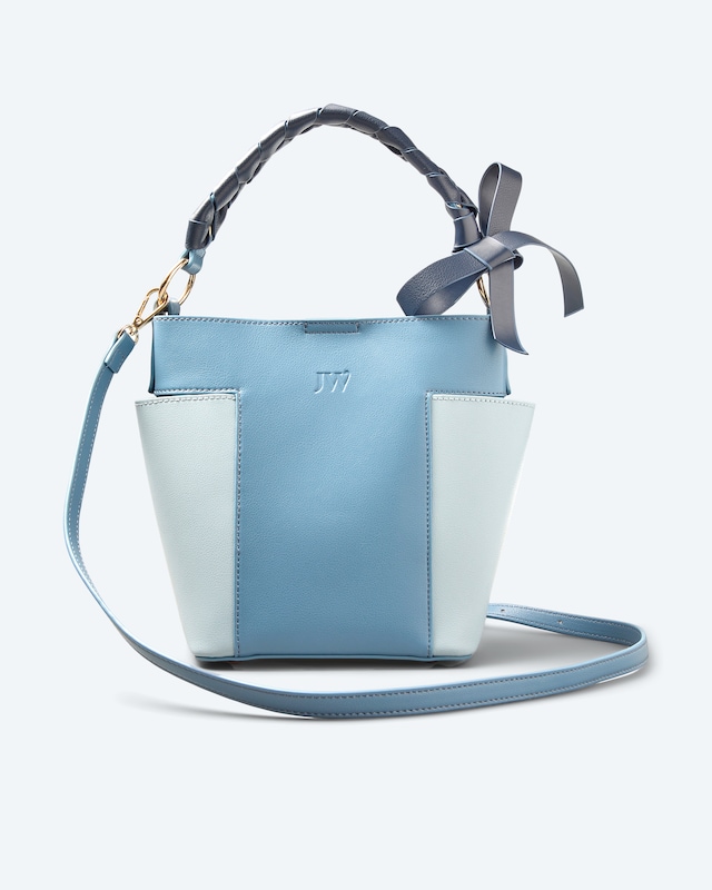 Kurzgrifftasche mit Flechtgriff