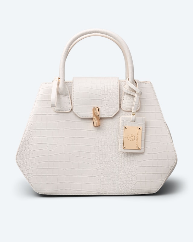 Tasche in Kroko-Optik