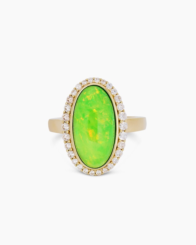 Ring mit Kristallopal