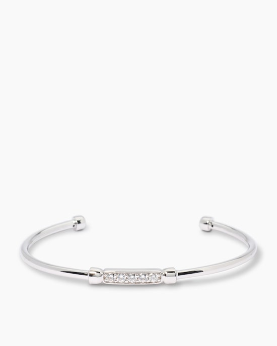 Produktabbildung für Armreif mit Zirkonen