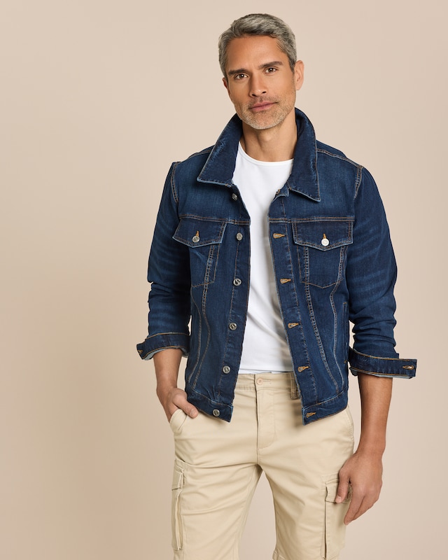 Stretch Jeansjacke