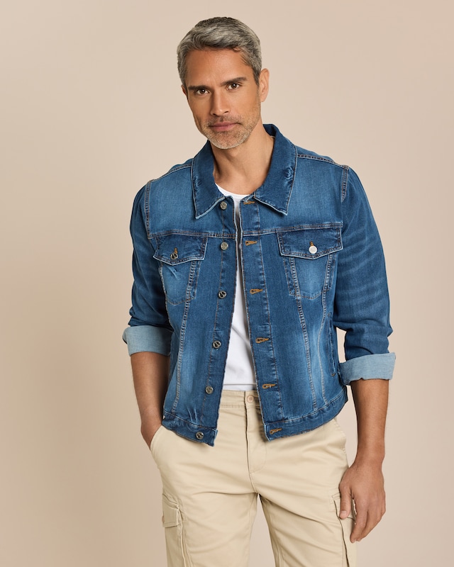 Stretch Jeansjacke