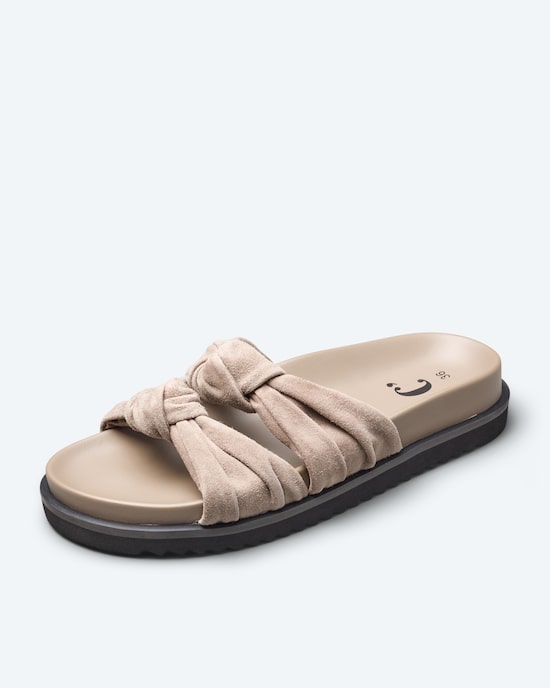 Produktabbildung für Pantolette mit Knotendetail