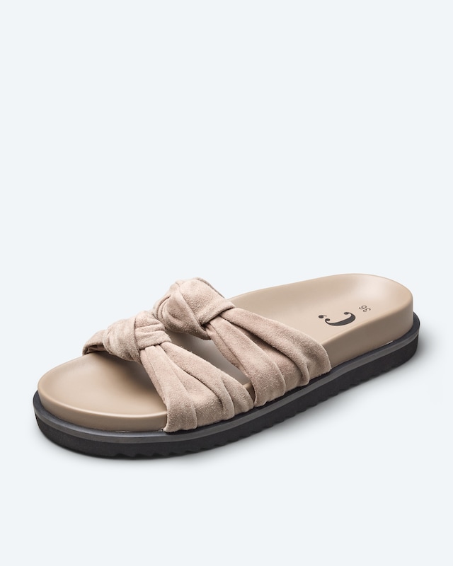 Pantolette mit Knotendetail