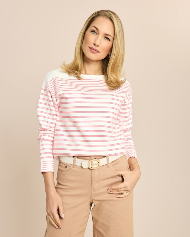 Pullover Streifenverlauf