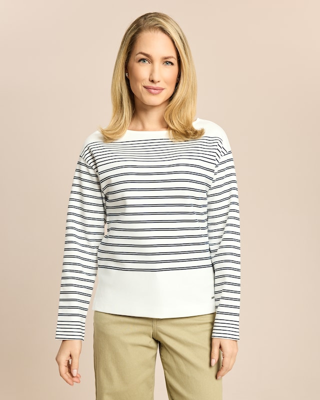 Pullover Streifenverlauf