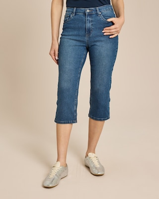 Produktabbildung 1 für Capri Denim Stretch Hose