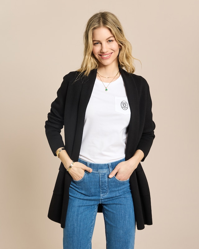Cardigan Midi-Länge