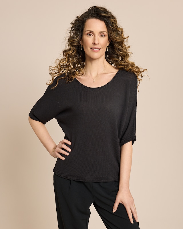 Pullover mit angeschnittenem Arm