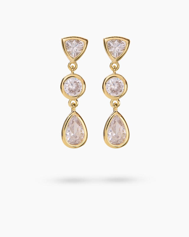 Ohrhänger mit Zirkonia