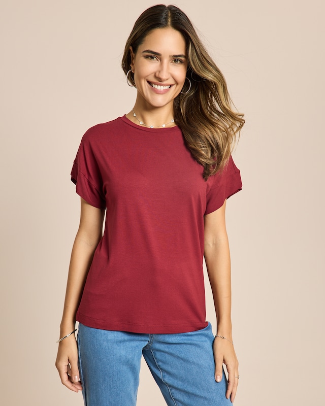 Shirt mit Flügelärmel