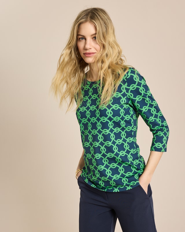 Shirt 3/4-Arm mit Exklusivdruck