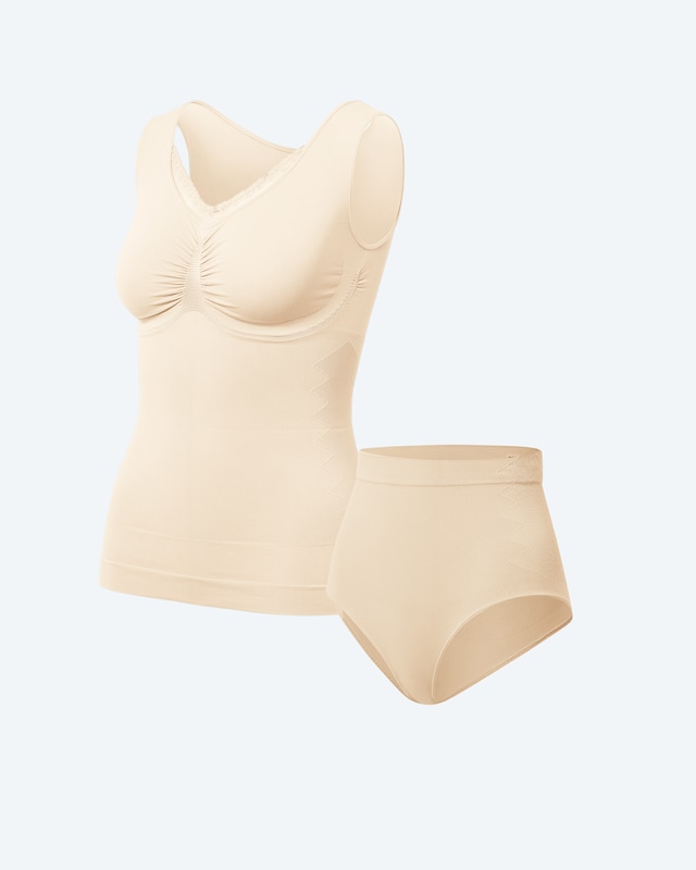 Midi Control Set: Top mit Spitze und Slip