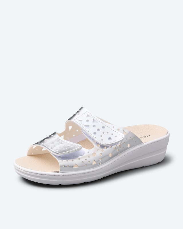 Pantolette mit Klettverschluss