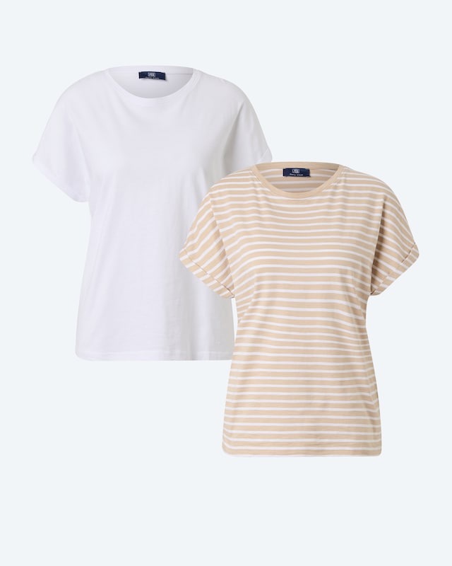 Shirt Kurzarm mit kleinem Umschlag