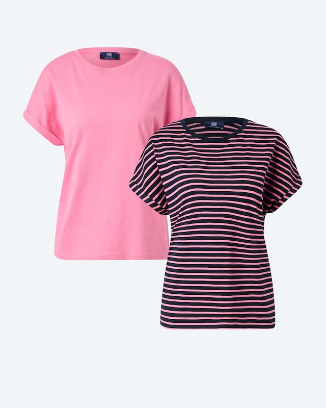 Shirt Kurzarm mit kleinem Umschlag