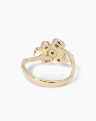 Produktabbildung 4 für Ring mit Amethyst, Rhodolith & Tansanit