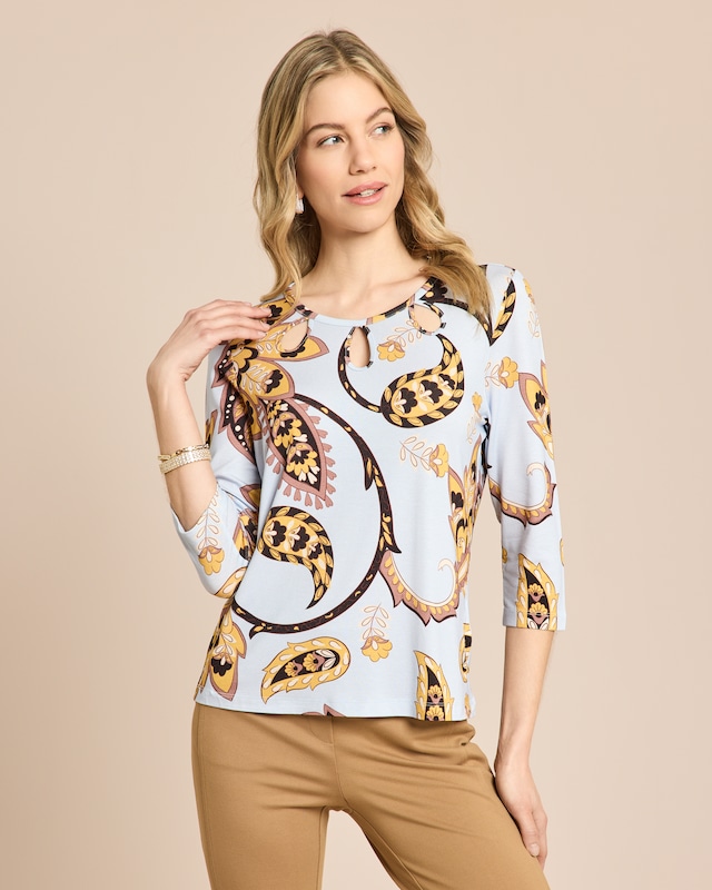 Shirt mit Paisleyprint