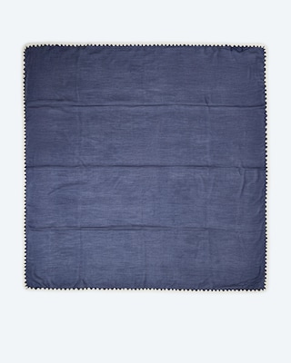 Produktabbildung 2 für Tuch mit Saum Stickerei