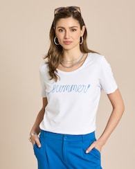 Produktabbildung für Shirt mit Stickerei