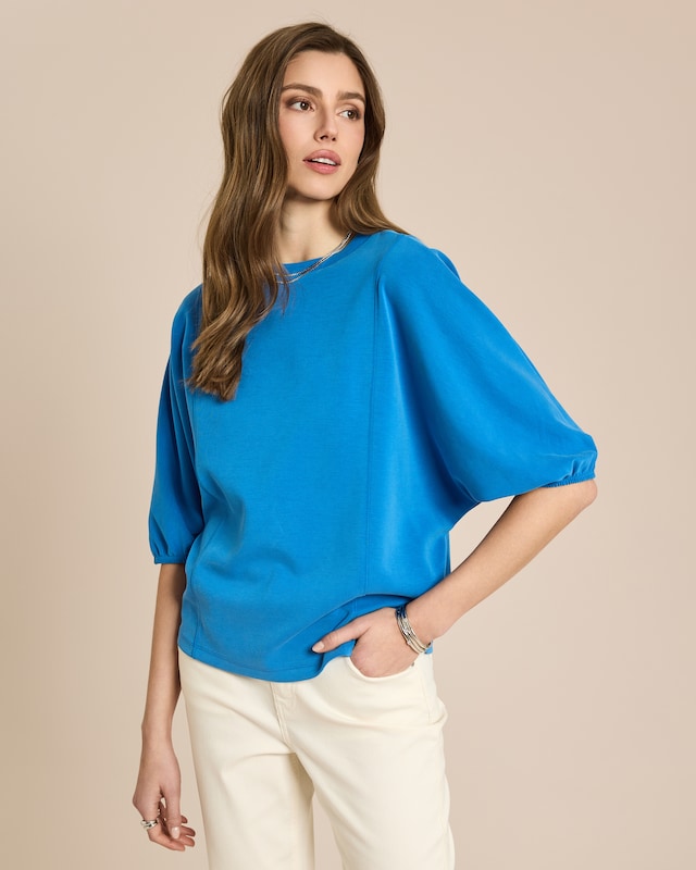 Sweatshirt mit Fledermausarm