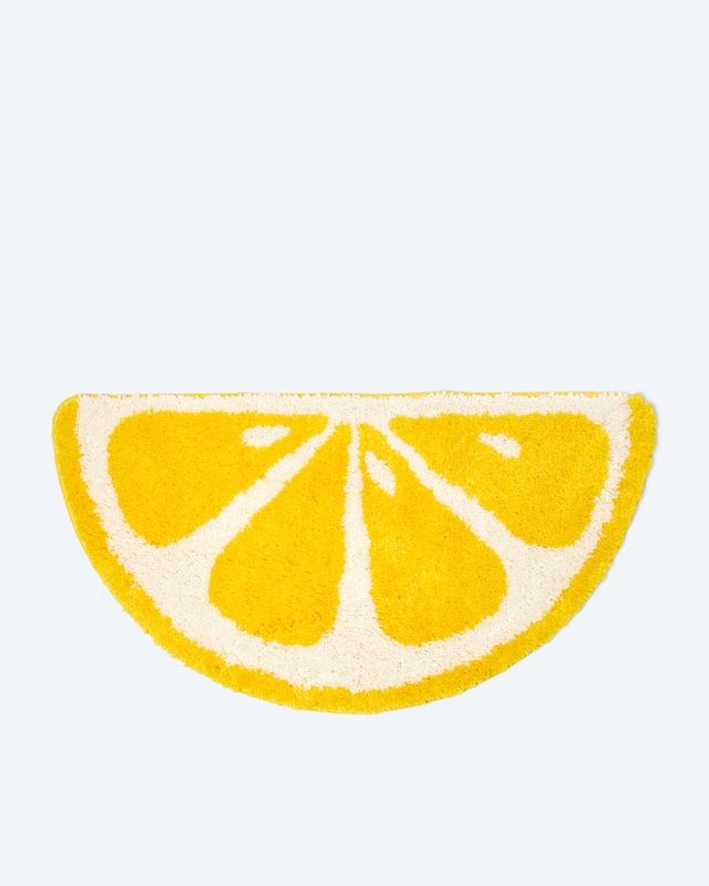 Mega Flausch Badematte "Citrusfrucht"
