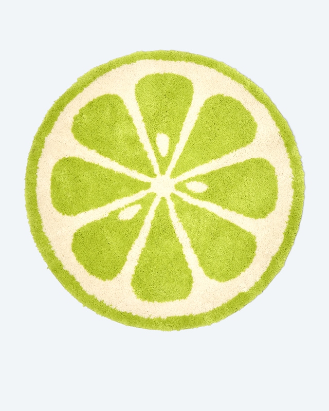 Mega Flausch Badematte "Citrusfrucht"
