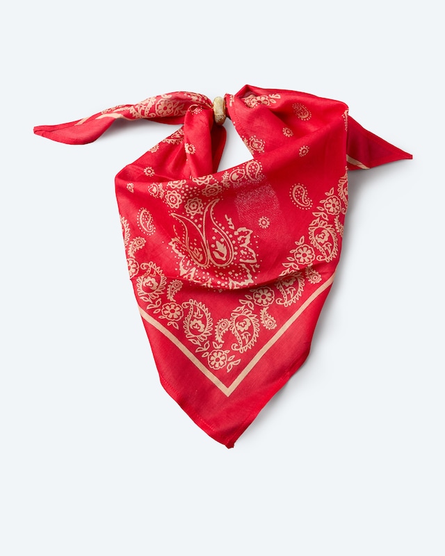 Bandana-Schal mit Ring
