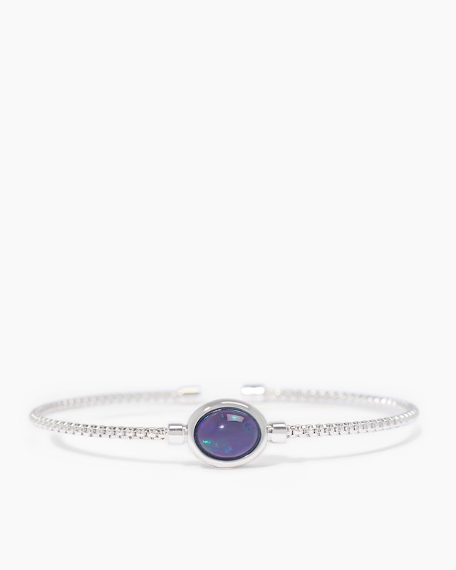 Armreif mit Kristallopal