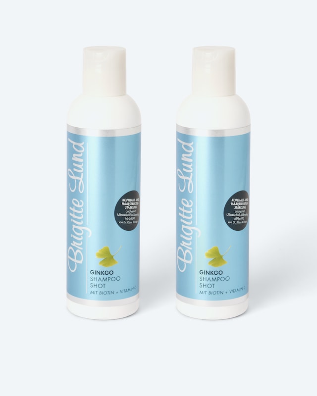 Ginkgo Shampoo Shot mit Biotin & Vitamin C