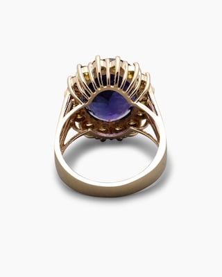 Produktabbildung 4 für Ring mit Tansanit & Brillanten