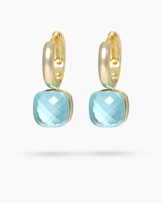 Produktabbildung 3 für Ohrhänger mit Glasstein