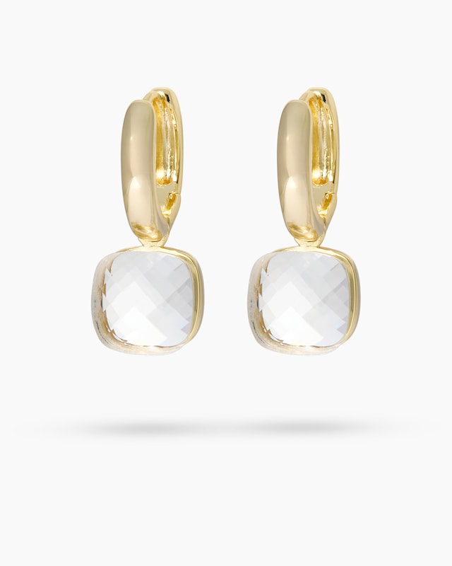 Ohrhänger mit Glasstein