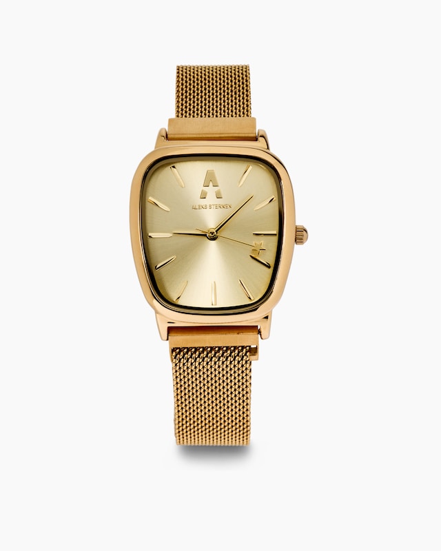 Damenuhr mit Milanaisearmband