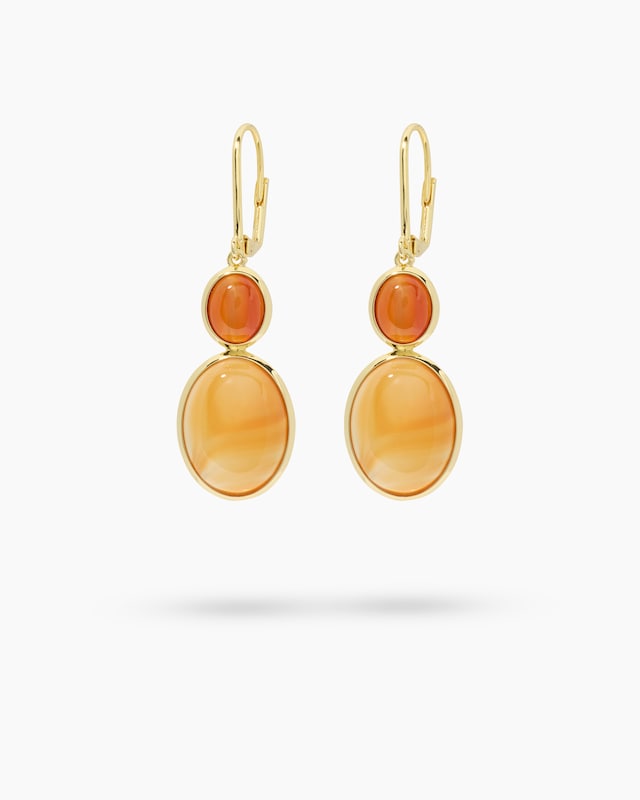 Ohrhänger mit Edelsteinen