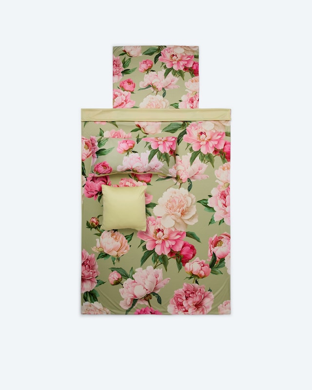 Wendebettwäsche "Pfingstrose", 4tlg.
