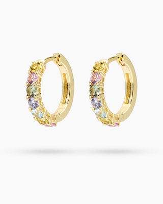 Produktabbildung 1 für Creolen mit Zirkonia