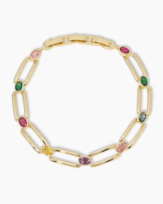 Produktabbildung 2 für Armband mit bunten Zirkonia